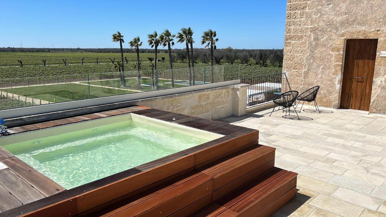 Masseria Torleanzi Wine Relais Сан-Пьетро-Вернотико Экстерьер фото